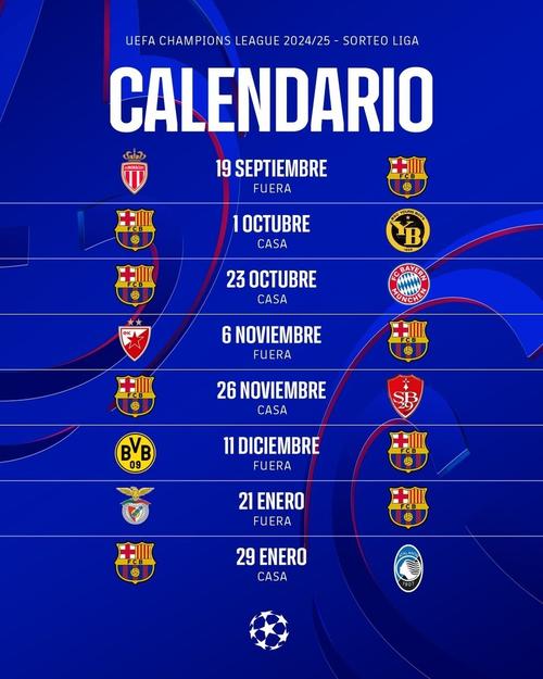 太难了！巴萨后续赛程：下周1周3赛，十月初踢巴黎十月底国家德比