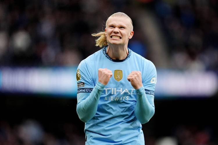 哈兰德今年英超打入3个客场制胜球，超过曼联的客场总胜场数